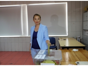 Alanya’da Yerleşik Yabancılar Sandık Başına Gitti