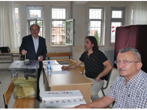 Başkanlar Oylarını Kullandı