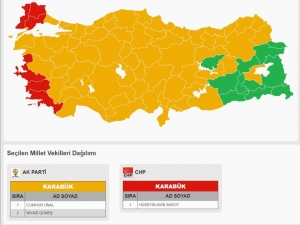 Karabük’te Kesin Olmayan Sonuçlar Belli Oldu