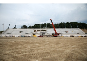 Sapanca Spor Tesisleri’nde Tribünler Tamamlanıyor