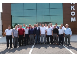 Özel Halk Otobüsü Esnafı Başkan Toçoğlu’yu Ziyaret Etti