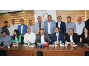 Ak Parti Hatay İl Başkanı Güler Basın Toplantısı Düzenledi