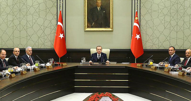 Cumhurbaşkanı Erdoğan, Başbakan Ve Bakanlarla Bir Araya Geldi, Toplantı 6 Saat Sürdü