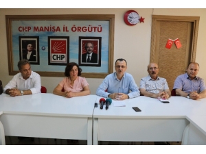 Manisa Chp’den Kılıçdaroğlu’na ’Görevi Devret’ Çağrısı