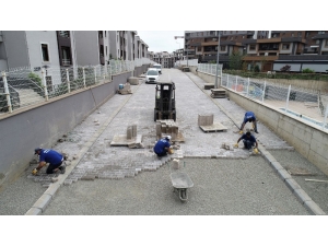 Başiskele Yoları Parke Taşı İle Kaplanıyor