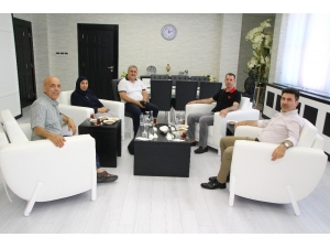 Profesör Salhi’den Rektör Karacoşkun’a Ziyaret