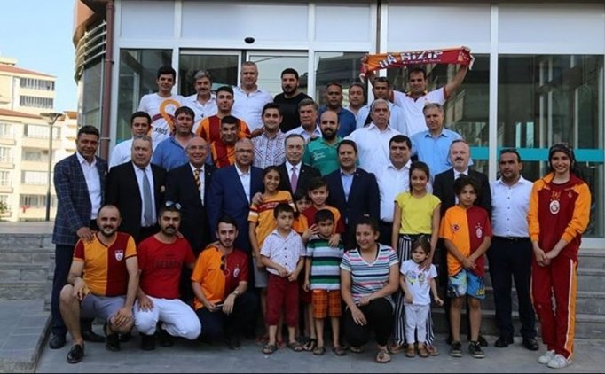 Galatasaray Başkanı Mustafa Cengiz Gaziantep'te