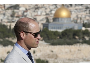 Prens William, Mescid-i Aksa’yı Ziyaret Etti