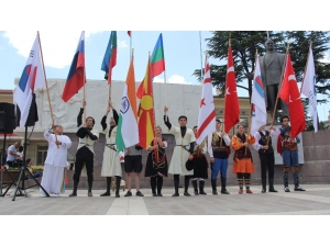 Uluslararası Nasreddin Hoca Kültür Ve Sanat Festivali Öncesi Kortej Yürüyüşü