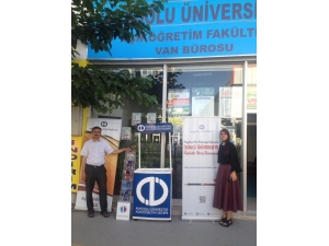 Aöf Van Bürosundan Tanıtım Standı Açıldı