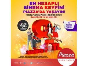 Piazza’da Hesaplı Sinema Keyfi