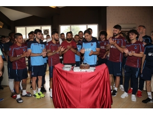 Trabzonspor’da Ünal Karaman’a Doğum Günü Kutlaması