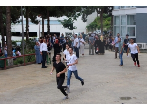 Nefes Nefese Sınava Koştular