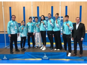 Akdeniz Olimpiyatları’nda Tekvandocular 7’da 6 Yaptı