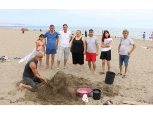 Atakum’da ’Kumdan Heykel Etkinliği’