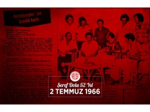 Antalyaspor 52 Yaşında