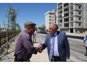 Başkan Özkan Asfalt Çalışmalarını İnceledi