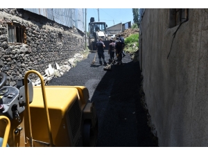 Yakutiye, En Uzak Köyünü Asfaltlıyor