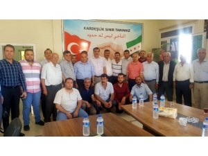 Kilisli Esnaflar Fırat Kalkanı Bölgesinde Temaslarda Bulundu