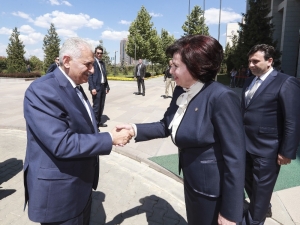 Başbakan Yıldırım’dan Danıştay Başkanlığına Veda Ziyareti