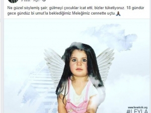 Ünlü Futbolcudan Yeğeni Leyla İçin “Cennete Uçtu” Paylaşımı