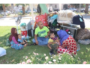 Kirayı Ödemeyince İki Eşi Ve 3 Çocuğuyla Sokakta Kaldı