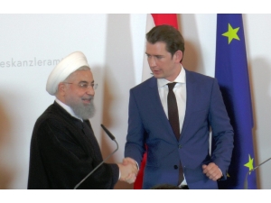 İran Cumhurbaşkanı Ruhani, Avusturya Başbakanı Kurz İle Görüştü