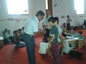 Kütüphaneyi Tanıtmak İçin Kur’an Kursu, Müzik Festivali Ve Okuma-yazma Kurslarını Ziyaret Ettiler