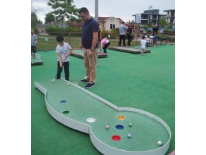 Serdivan Trafik Park’ta Golfle Tanıştılar