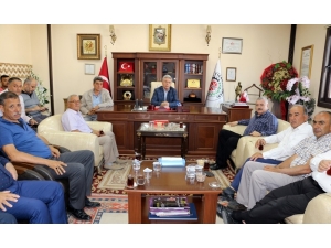 Mhp Gaziantep Milletvekili Sermet Atay’dan Nto’ya Teşekkür Ziyareti