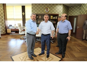 Başkan Baran, Körfez Kaymakamı Ve Körfez Cumhuriyet Başsavcısını Makamında Ağırladı