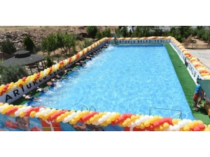 Artuklu’da Çocuklara Özel Havuz