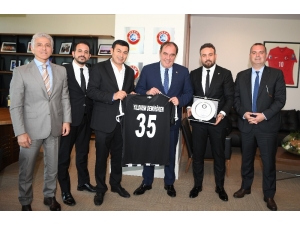 Altay’dan Demirören’e Ziyaret