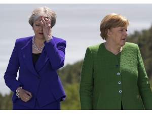 Theresa May-merkel Gündemi Brexit