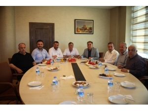 Ak Parti Heyeti Ntso Başkanı Parmaksız’ı Ziyaret Etti