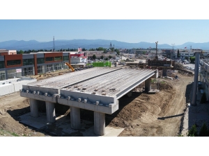 Topça Kavşağı’nda Ayaklar Tamamlanıyor