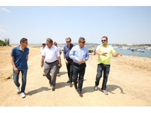 Darıca Balyanoz Koyunda Çalışmalar Devam Ediyor