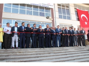 Milli Eğitim Bakanı Yılmaz Açılış Yaptı, Temel Attı