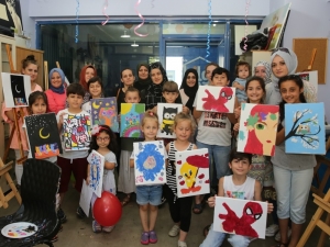 Çocuklara Yönelik Resim Atölyesi Açıldı