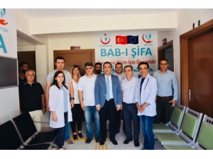 Nusaybin’de Göçmen Sağlığı Merkezi Hizmet Vermeye Başladı