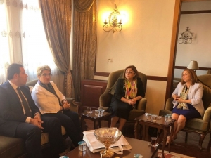 Kent Konseyinden Başkan Fatma Şahin’e Ziyaret