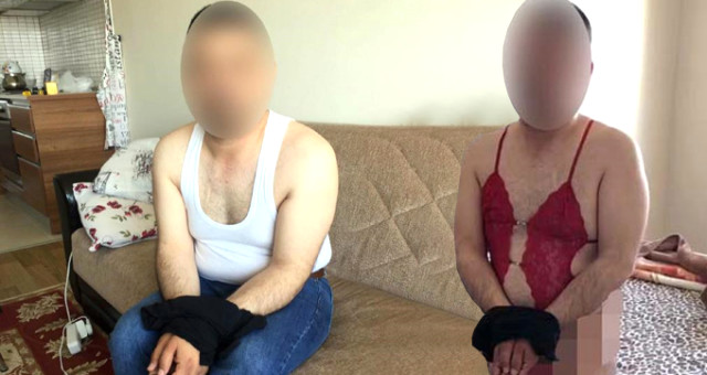 Fetö'cü Hırsız, Iraklı Avukata Kadın İç Çamaşırı Giydirip, Cinsel İstismarda Bulunuyor Gibi Videoya Aldı!