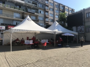 Akçakoca’da Kan Bağışına Yoğun İlgi