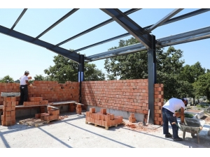 Körfez Belediyesi’nden İlimtepe Mezarlığı’na Modern Hizmet Binası