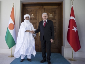 Başbakan Yıldırım, Nijer Başbakanı İle Görüştü