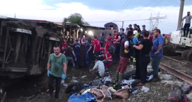İçişleri Bakanlığı, Tekirdağ'daki Tren Kazasıyla İlgili Soruşturma Başlattı