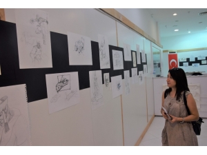 Sanat Ve Tasarım Galerisi’nde “Eskiz” Sergisi Açıldı