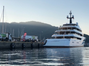 Amerikalı Milyarderin Lüks Yatı, Marmaris’te 200 Ton Yakıt İkmali Yaptı