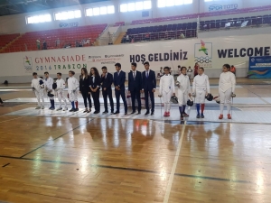Kağıtsporlu Karadavut, Eskrimde Türkiye 2.’si