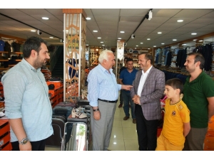 Başkan Toltar’dan Esnaf Ziyareti